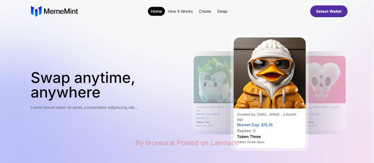 MemeMint – No-Code Solana Meme Coin Generator for Creators