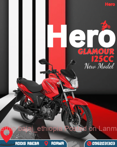 HERO Glamour 125cc motorcycle 📞0962031303
