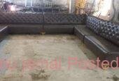 QUALITY LEATHER &FABRIC RESTAURANT SOFA 🛋
