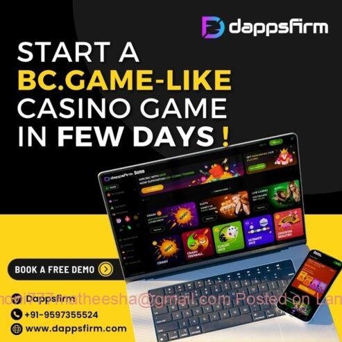 Start Your Own Crypto Casino Today – BC.Game Clone Script at Quick Launch!