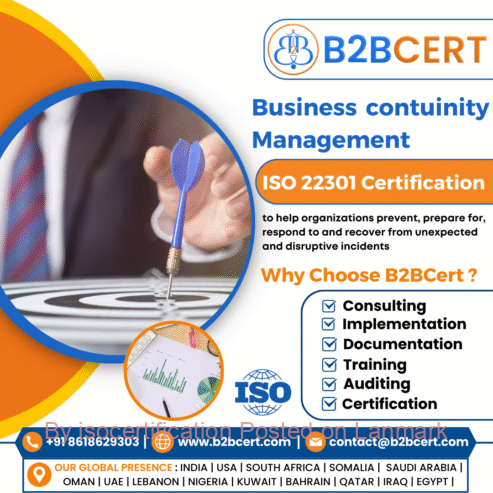 Stay Resilient with ISO 22301 Certification in New York – Powered by B2Bcert