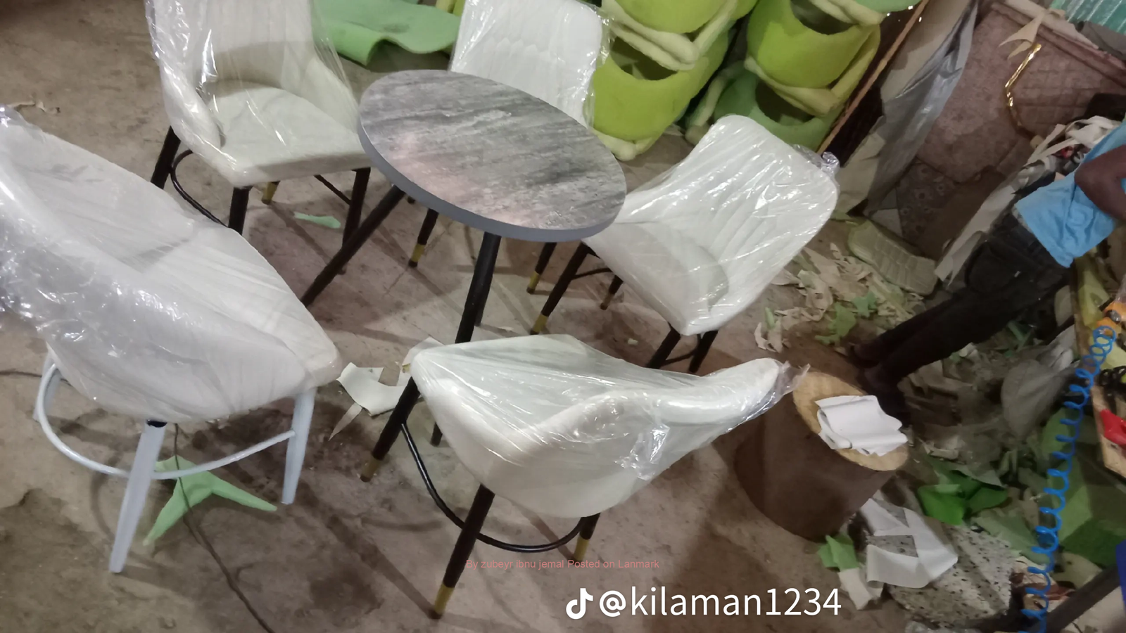 THE HOTEL RESTAURANT CHAIRS AND TABLES