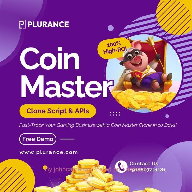 Launch Your Own Coin Spinning Game with Coinmaster Clone Script – Get a Free Demo Today!