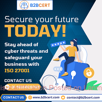 Secure Your Business Future with ISO 27001 Certification in Singapore – B2BCert