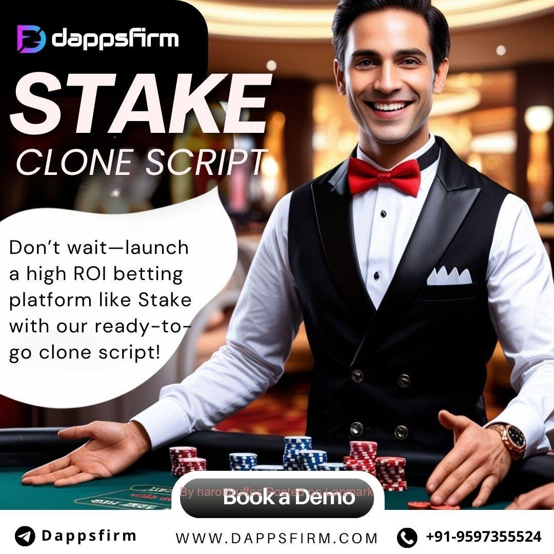 Stake Clone Script: Start Your Betting Business with Minimal Investment. Book a Free Demo