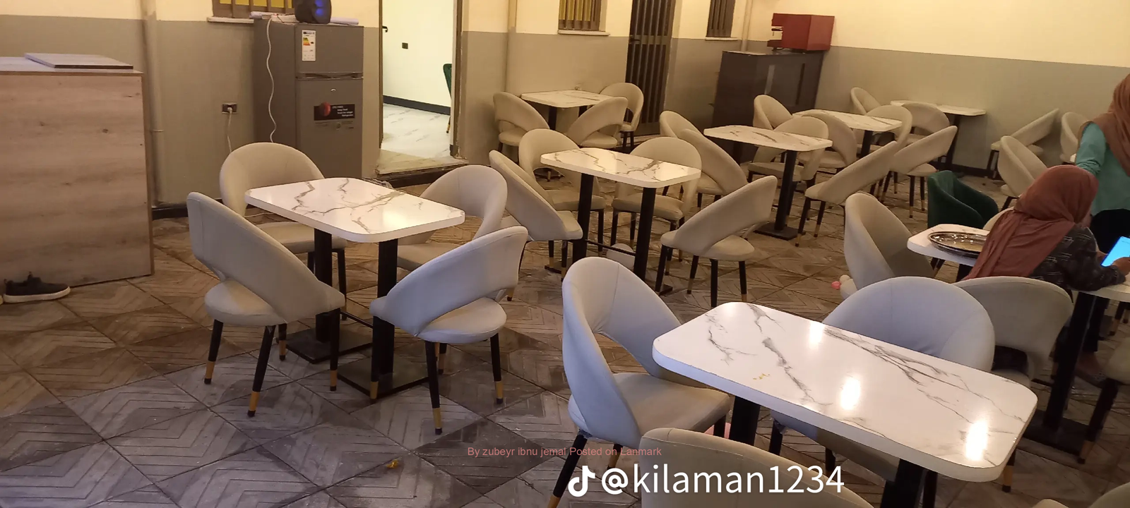 THE HOTEL RESTAURANT CHAIRS AND TABLES