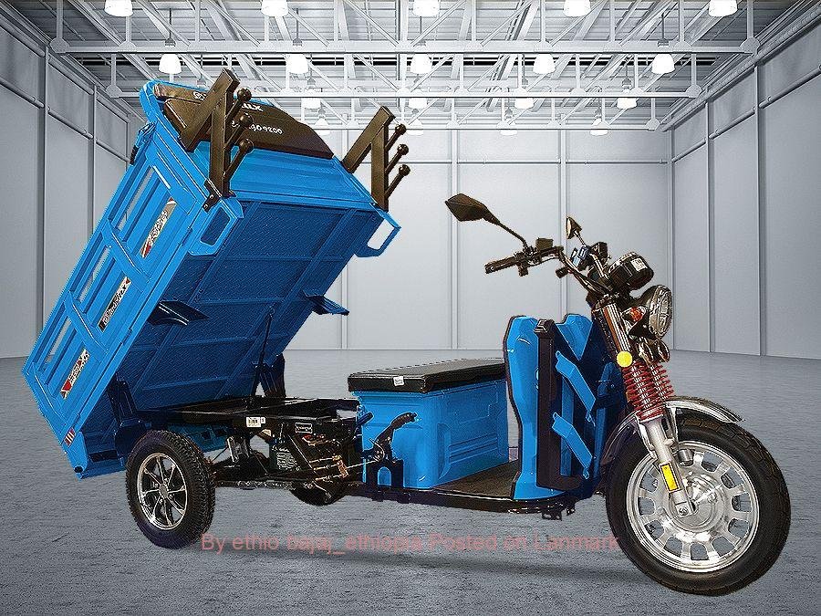 Sonlink ኤሌክትሪክ ቻርጅ ገልባጭ የጭነት ባጃጅ