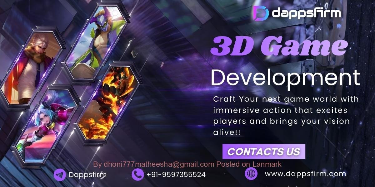 Your One-Stop 3D Game Development Partner – Quick Launch Guaranteed