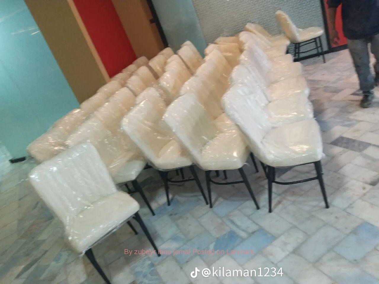 QUALITY LEATHER CHAIRS FOR HOTEL RESTAURANT CAFE