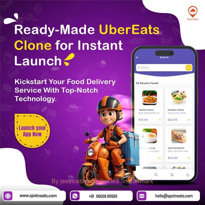 UberEats Clone App Solution – Launch Your Food Delivery Business