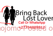 GET BACK YOUR LOST LOVER IN LISBON PORTUGAL+27734009912