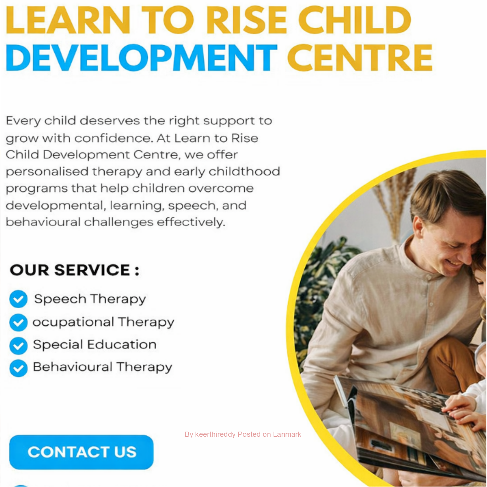3. Quality Child Development Support & Therapy Services ________________________________________