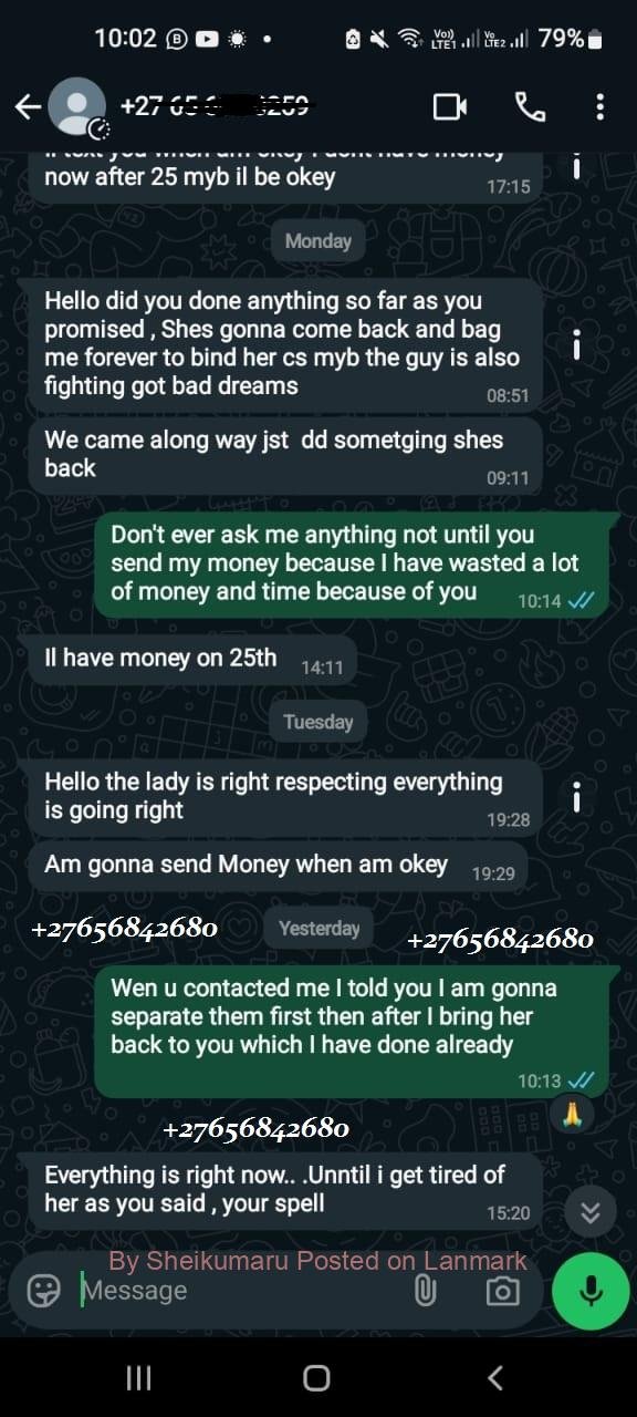 Bring Back Lost Lovers In Abingdon In Maryland, Get Your Ex Back In Surendranagar Dudhrej City In In India Call ☏ +27656842680 Psychic Spell Caster In Johannesburg City, Love Spells In Newcastle City South Africa