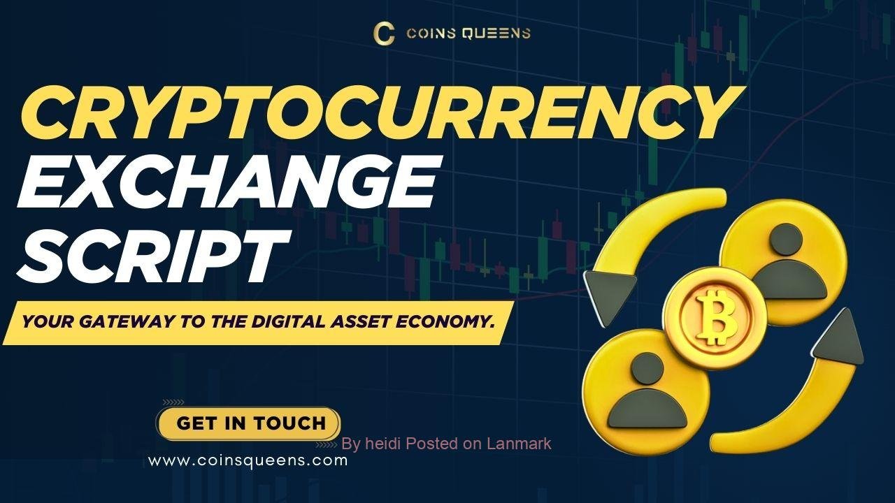 Cryptocurrency exchange script | CoinsQueens