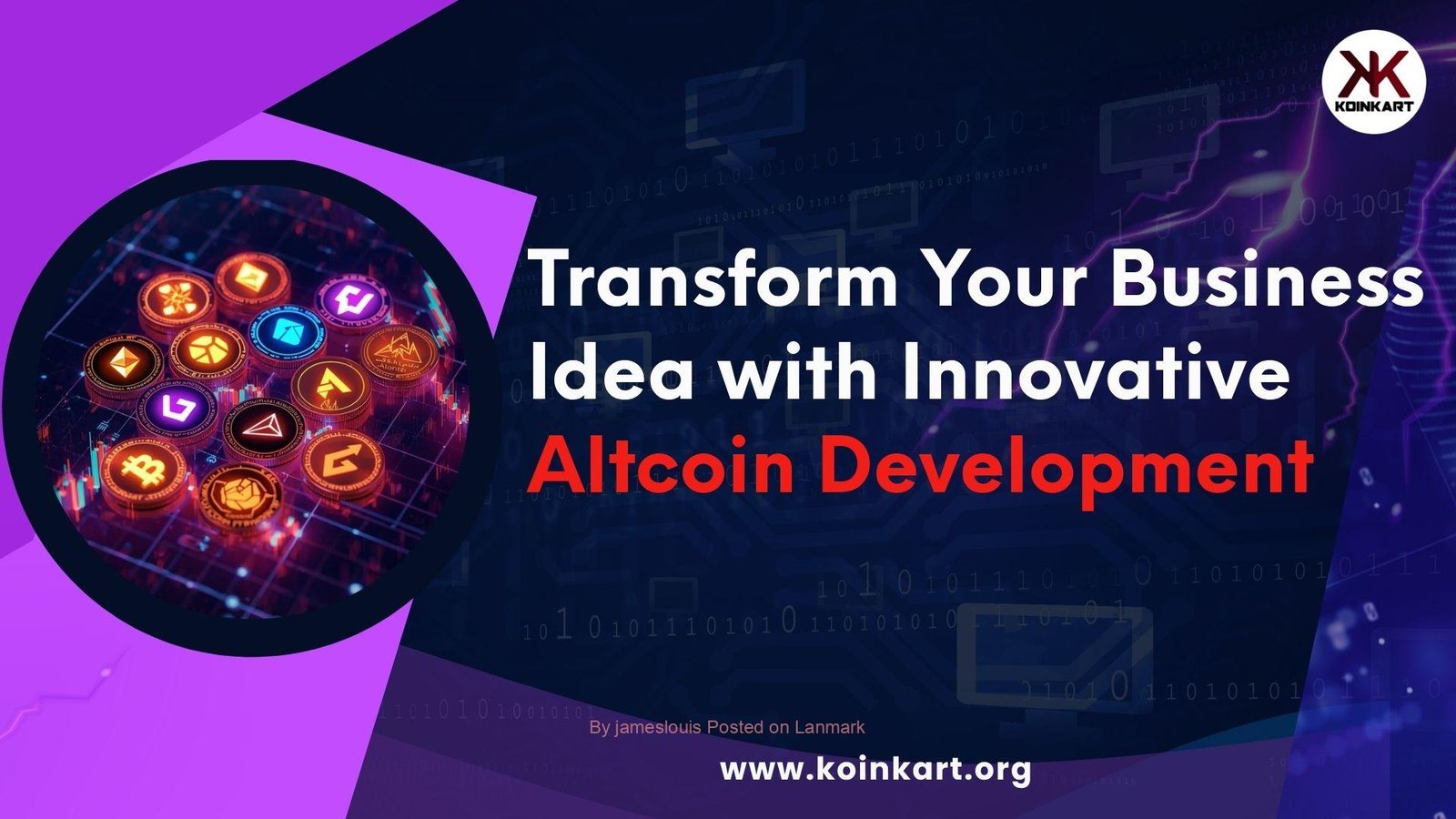Transform Your Business Idea with Innovative Altcoin Development
