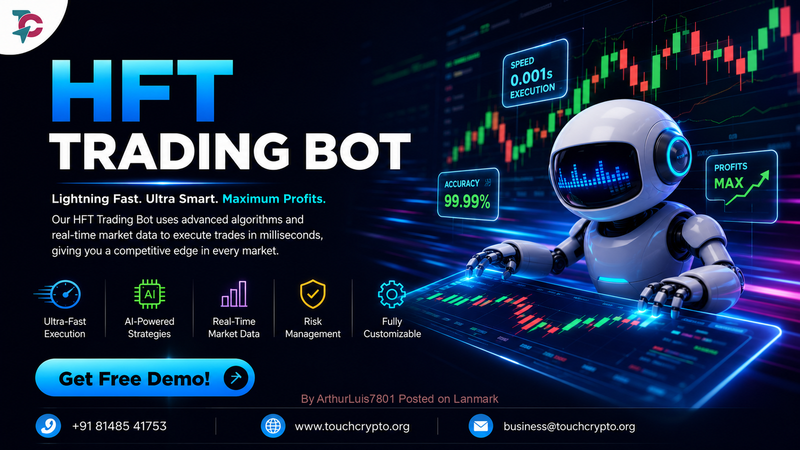HFT Trading Bot Development | High Frequency Trading Software
