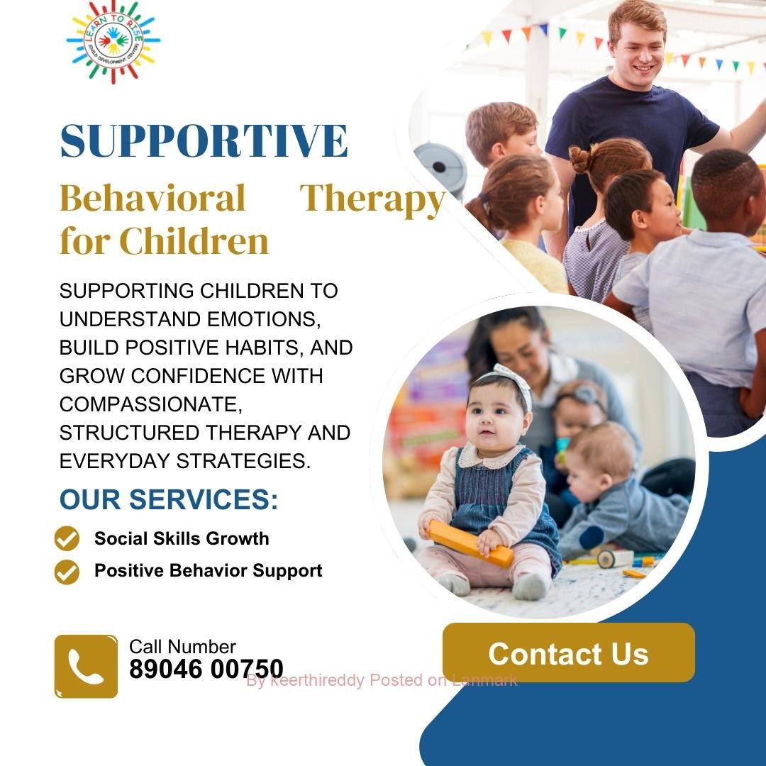 Behavioral Therapy for Children in Bangalore | Expert Support