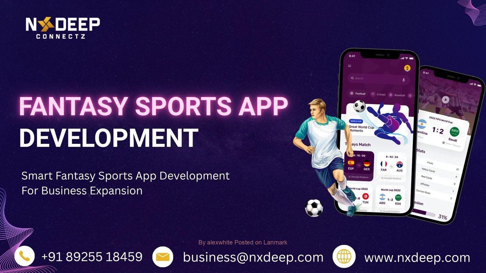 NxDeep Connectz: Prominent Fantasy Sports App Development Company