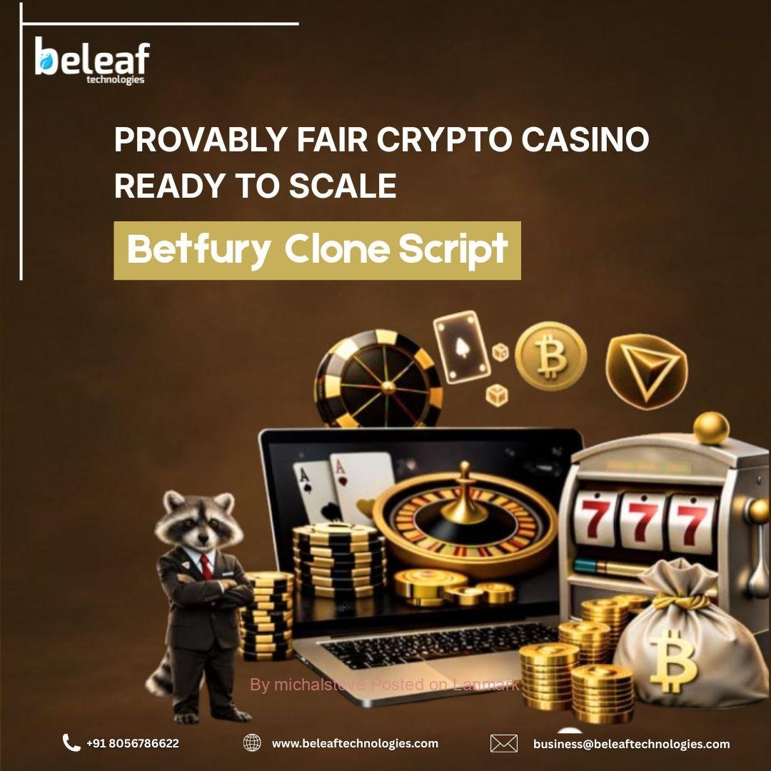 Betfury Clone Script – Provably Fair Crypto Casino Ready to Scale