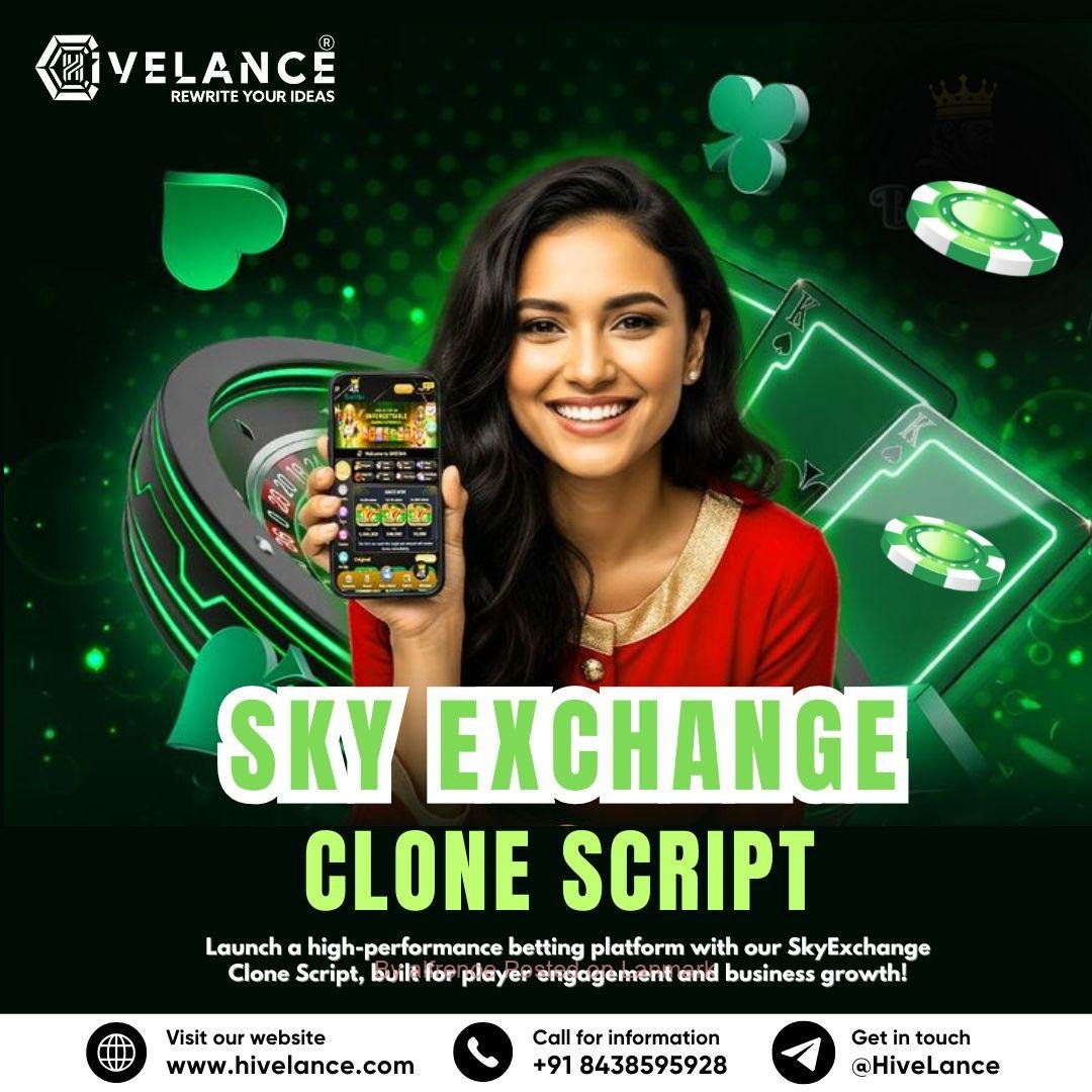 Sky Exchange Clone Script with Live Betting and Casino Integration