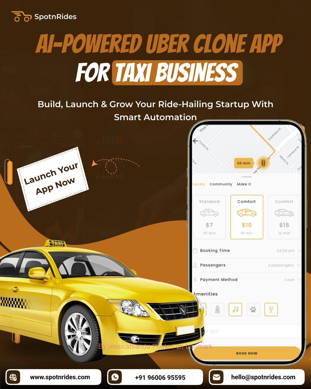 Uber Clone App – Scalable Mobility Solution for Smart Ride Hailing