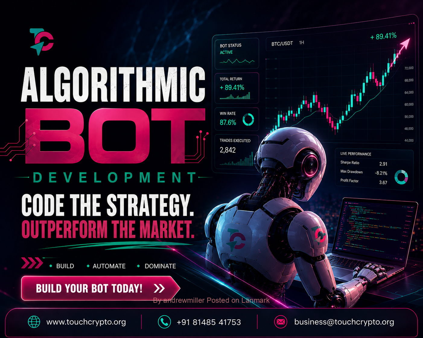 Outsmart the Market Using Algorithmic Bot Development