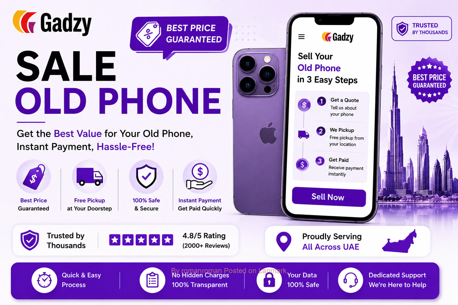 Sale Old Phone Fast with Gadzy