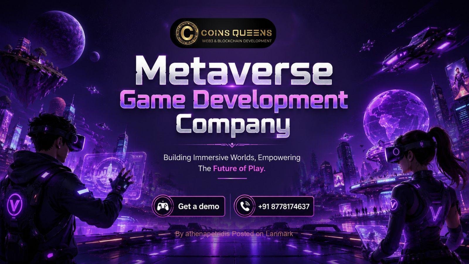Metaverse Game Development Company That Redefines Interactive Gaming