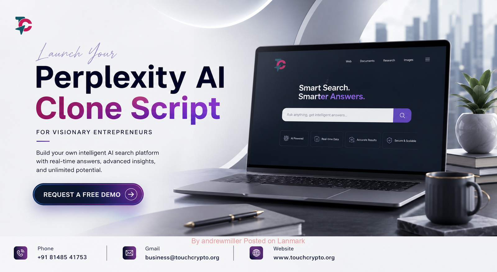 Perplexity AI Clone Script for Visionary Entrepreneurs