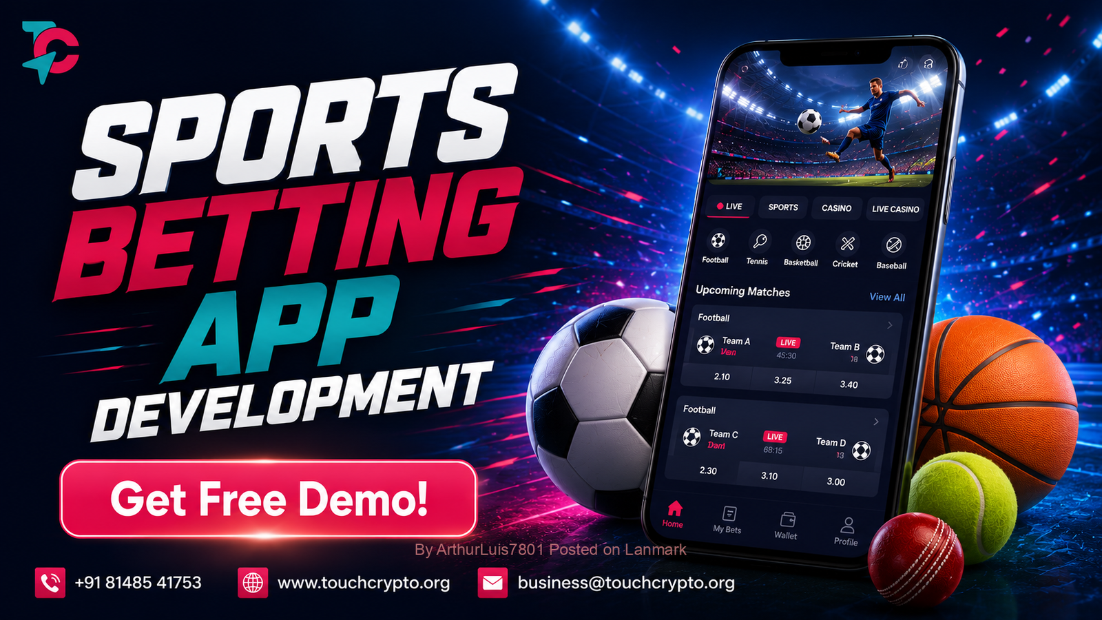 Sports Betting App Development Company | Custom Betting App Solutions