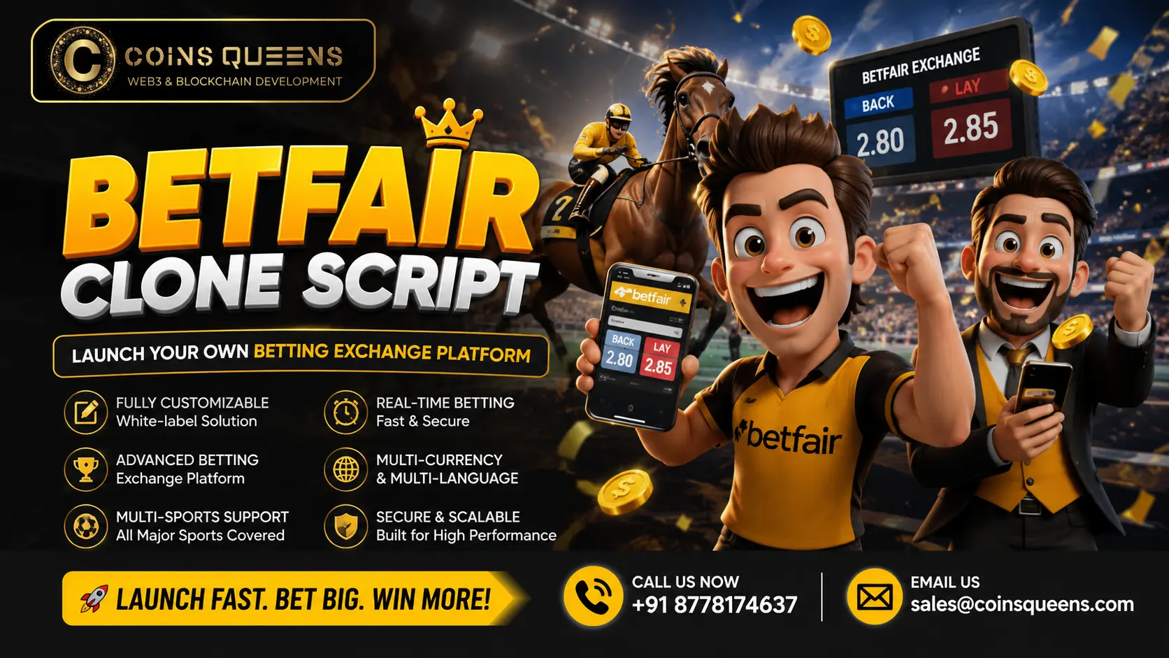 Get Betfair Clone Script with Advanced Features & Great Deals