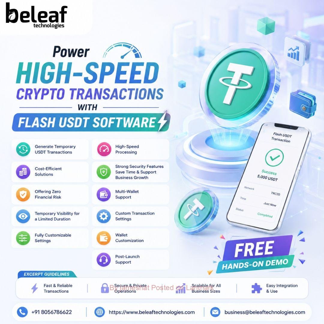 Power high-speed crypto transactions with Flash USDT