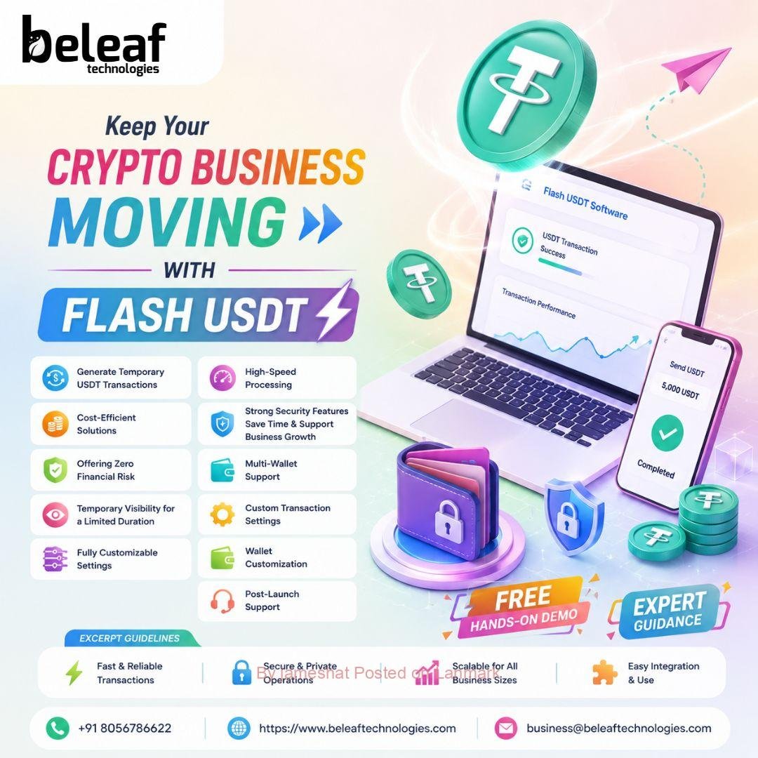 Keep Your Crypto Business Moving with Flash USDT