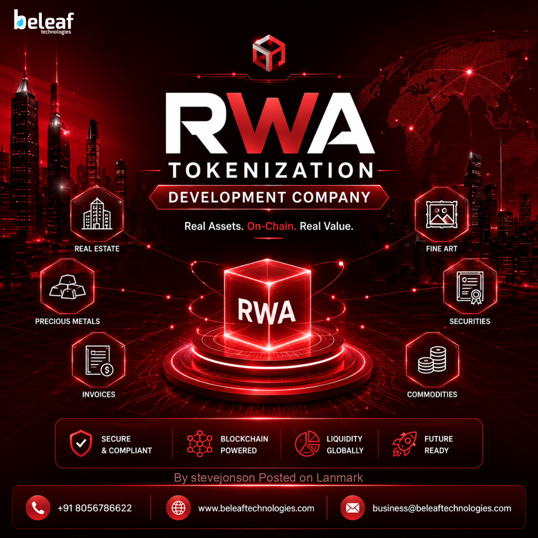 Unlock Asset Value with RWA Tokenization Development Company
