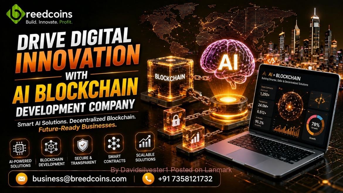 Drive Digital Innovation with AI Blockchain Development Company