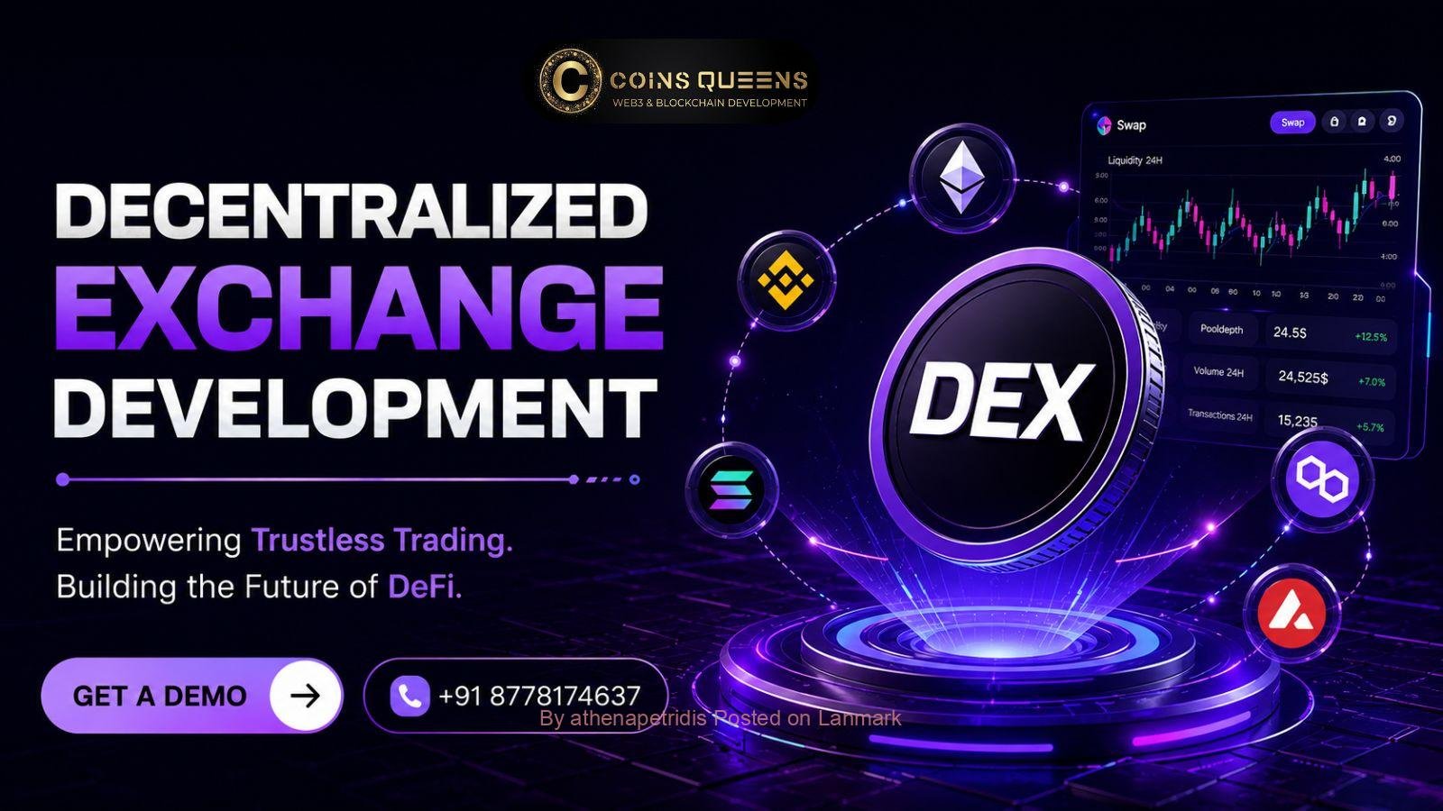 Decentralized Exchange Development Company Driving Next-Generation DeFi Innovation