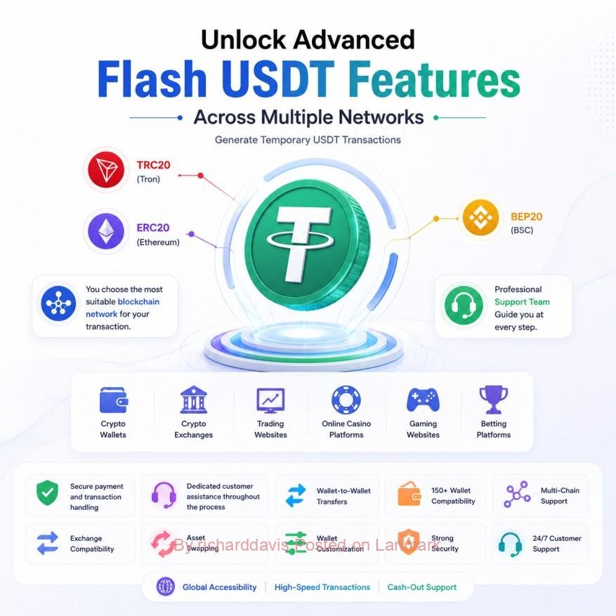 Unlock Advanced Flash USDT Features Across Multiple Networks