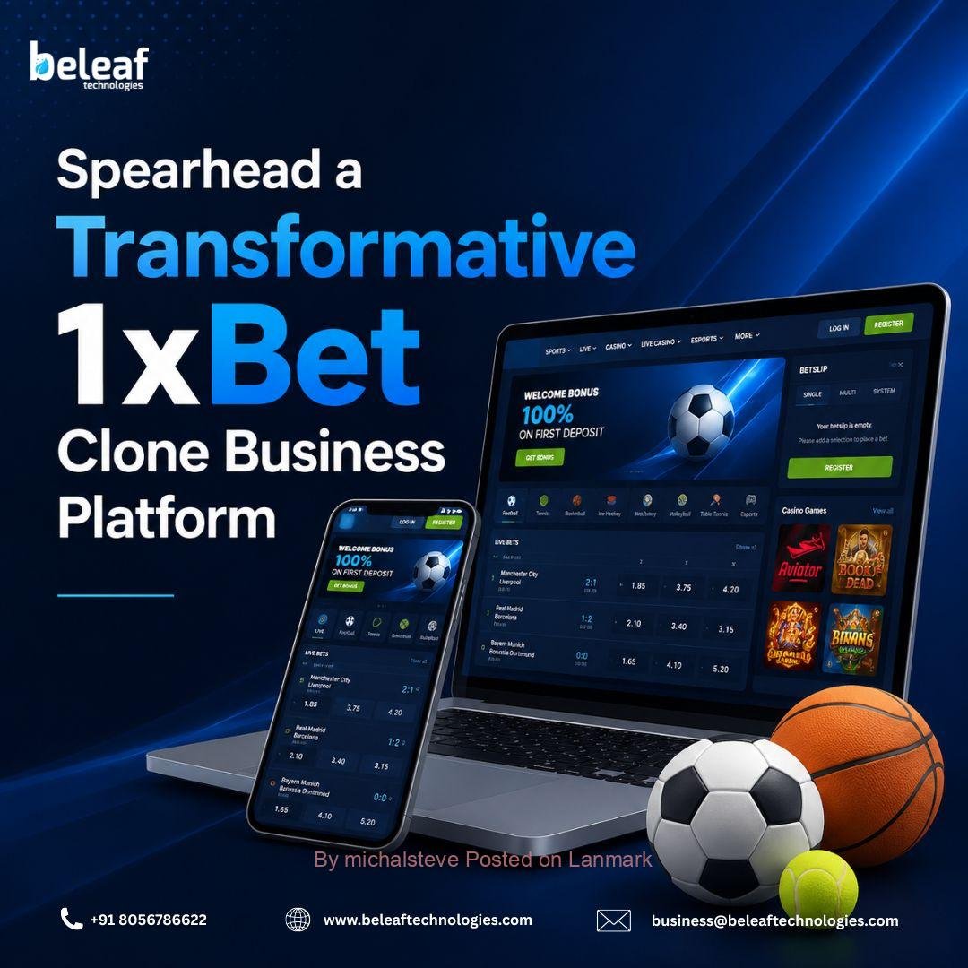 Spearhead a Transformative 1xBet Clone Business Platform