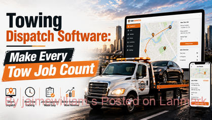 Towing Dispatch Software: Make Every Tow Job Count
