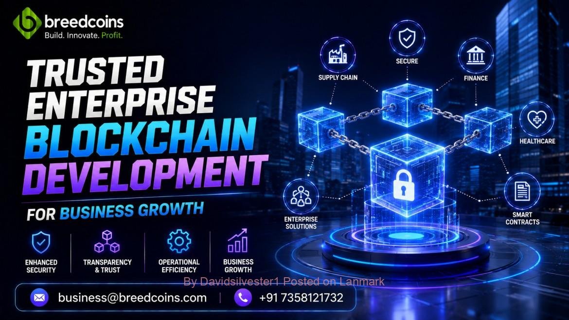 Trusted Enterprise Blockchain Development for Business Growth