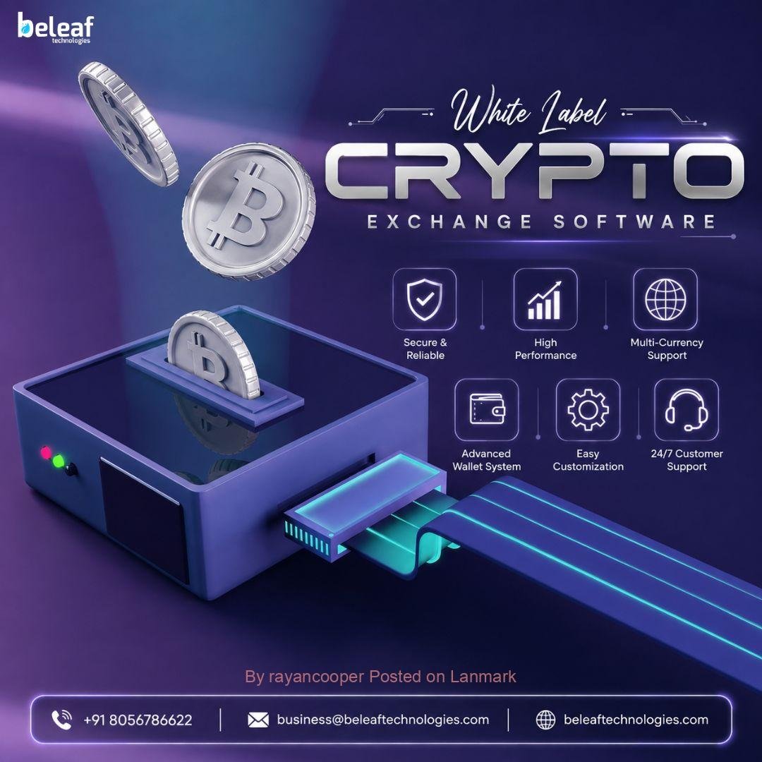 White Label Crypto Exchange Software Platform: Complete Guide to Features, Setup, Security & Business Benefits