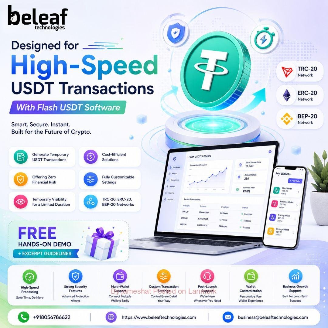 Designed for High-Speed USDT Transactions With Flash