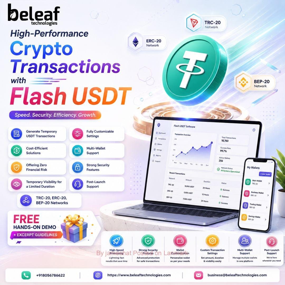 Advanced USDT Transaction Performance with Flash