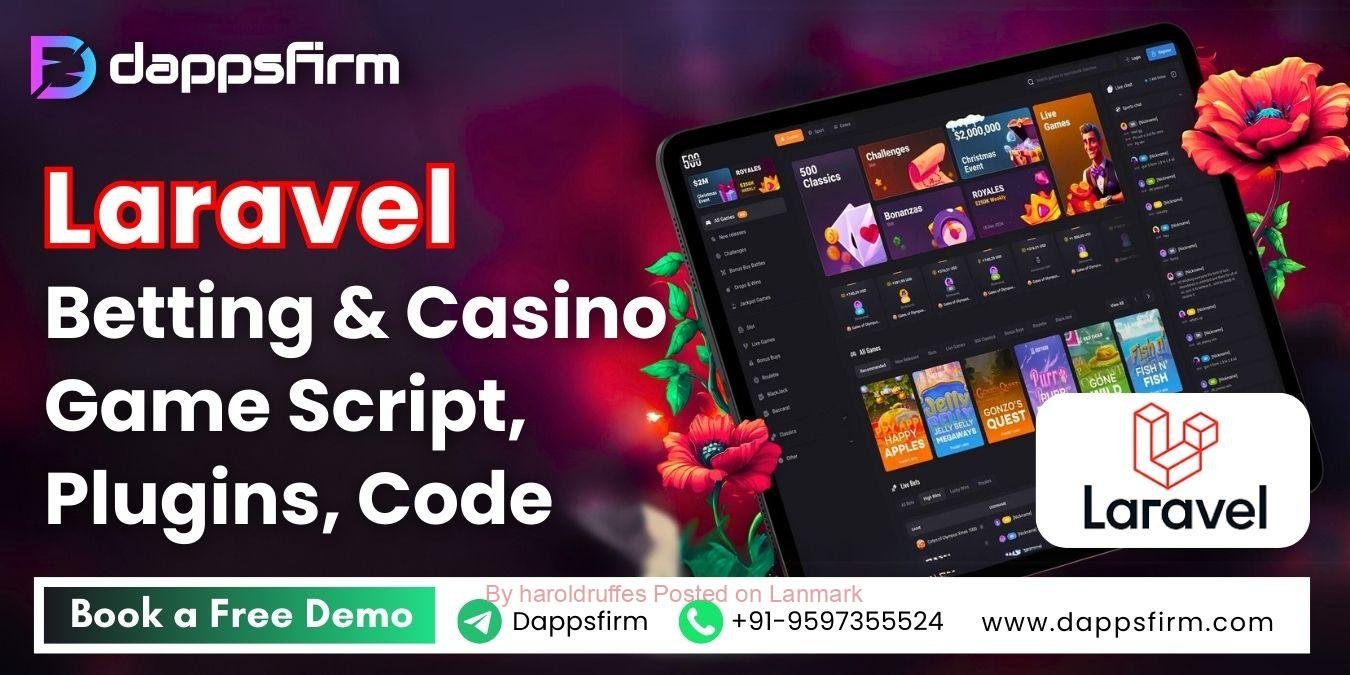 Grow Your Gaming Brand with Laravel Betting & Casino Script and Custom Features