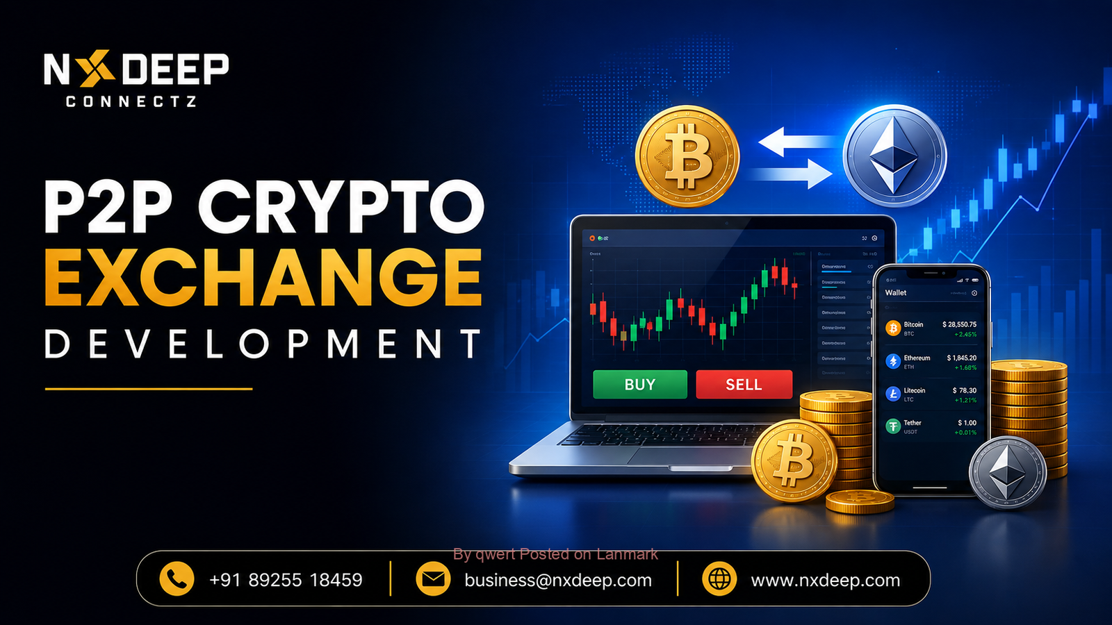 P2P Crypto Exchange Development for Next-Generation Digital Trading Businesses
