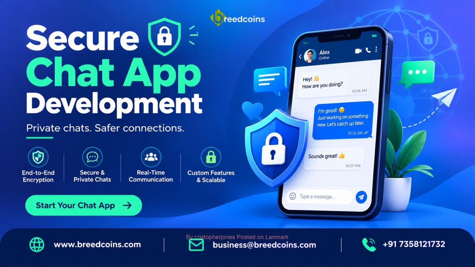 Secure Chat App Development for Messaging Platforms