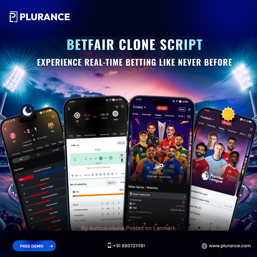 Power Your Sportsbook Venture with a Scalable Betfair Clone Script
