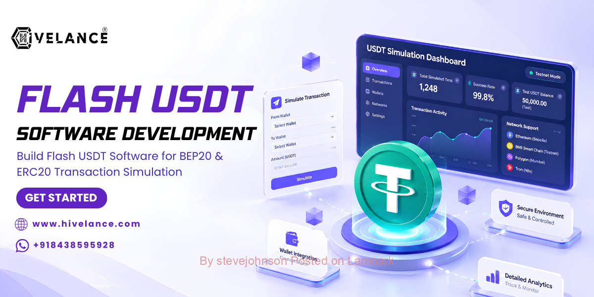 Flash USDT Software Development | ERC-20, TRC-20 & BEP-20 Supported