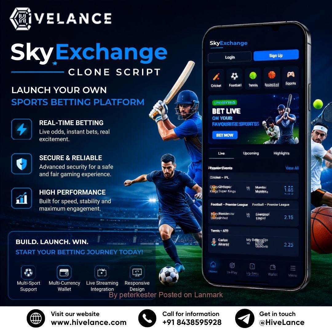 Whitelabel SkyExchange Clone Software: A Faster Way to Enter the Sportsbook Market