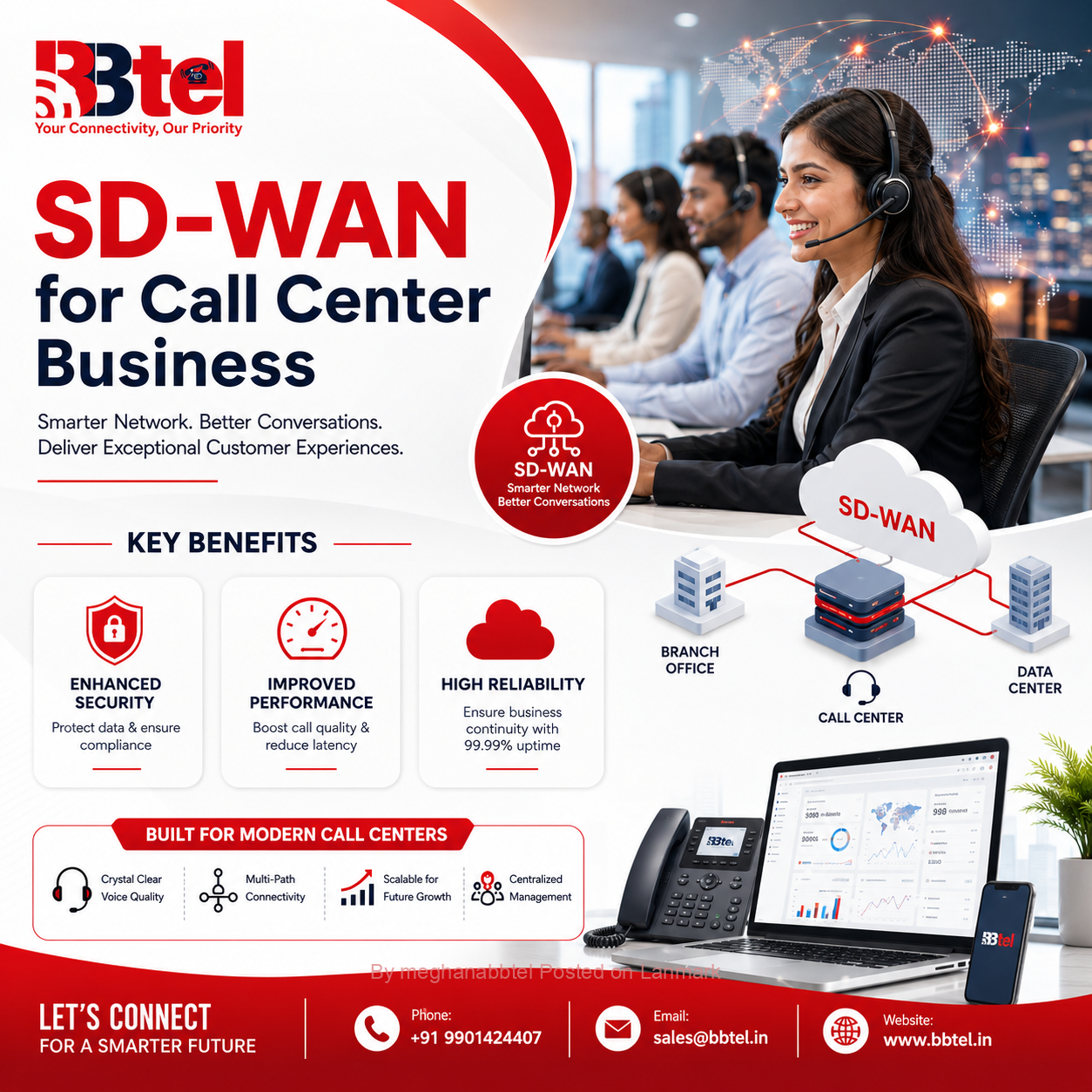SD WAN Solutions in Bangalore for Reliable Business Connectivity
